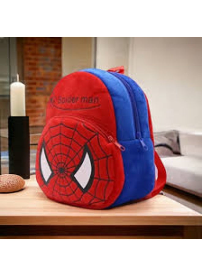 Black hill Cute Kids Backpack Toddler Bag Plush Animal Cartoon Mini Travel Bag for Baby Girl Boy 1-6 Years (Red-Spider) - Image 1